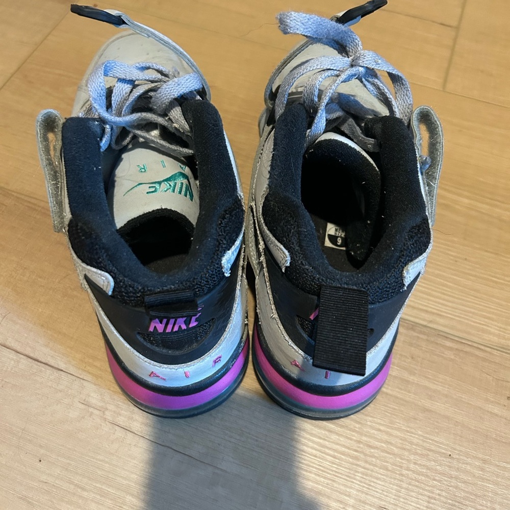 Nike Air Force Max CB shoes Wolf/Grey/Black/Fuschia
